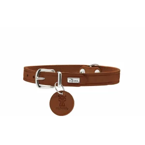 Collier en cuir pour Chien Hunter Aalborg Marron XS 24-29 cm