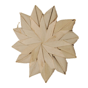 Étoile en palmier – Paquet de 5