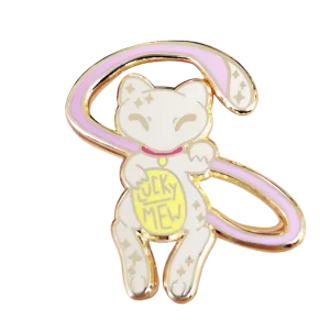 Pin's Chat Chanceux Lucky Mew