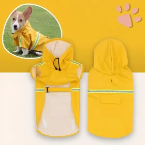 Manteau pour Chien de Pluie- Coupe Vent Imperméable | JuJuWat™