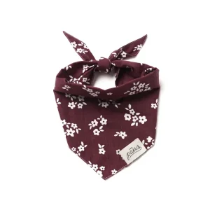 Bandana pour chien - Bordeaux