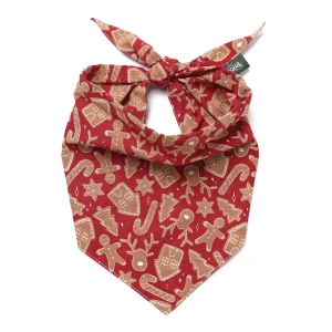 Bandana pour chien - Cookies du Père Noël
