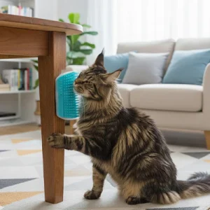 Brosse pour chat mural | Bien-être Autonome
