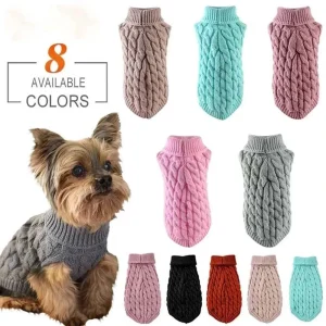 Chandail chaud pour chiens | Mode hiver pour Chihuahua & Yorkie