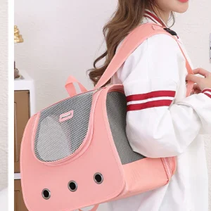 Sac à dos pour chat respirant