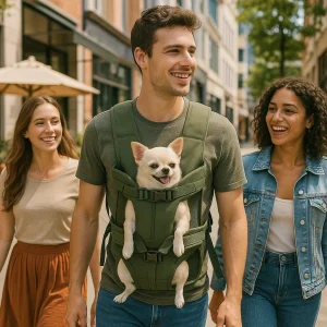 Sac transport chien-WoufPack™ : L'idéal pour vos sorties